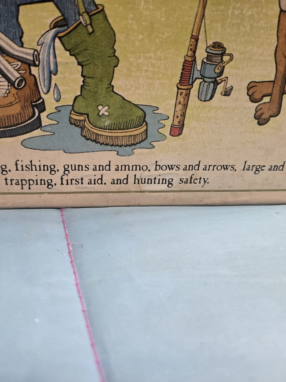 VTG Hunting and Fishing Trivia Made In USA 1985 Mountainman Enterprises